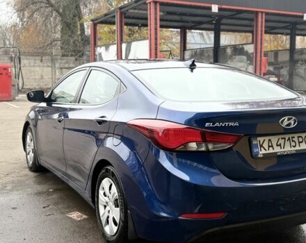 Синий Хендай Элантра, объемом двигателя 1.8 л и пробегом 188 тыс. км за 9000 $, фото 1 на Automoto.ua