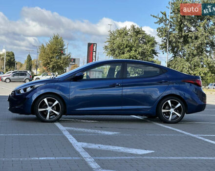 Хендай Элантра 2015 в Киеве на Automoto.ua Синий Хендай Элантра, объемом двигателя 1.8 л и пробегом 124 тыс. км за 8900 $, фото 5 на Automoto.ua