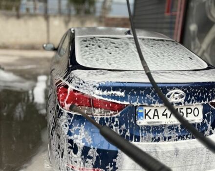 Синий Хендай Элантра, объемом двигателя 1.8 л и пробегом 188 тыс. км за 9000 $, фото 3 на Automoto.ua