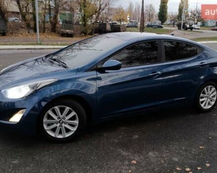 Синий Хендай Элантра, объемом двигателя 1.8 л и пробегом 135 тыс. км за 9500 $, фото 6 на Automoto.ua
