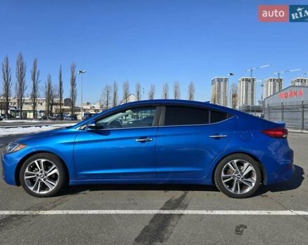 Синий Хендай Элантра, объемом двигателя 2 л и пробегом 85 тыс. км за 13700 $, фото 5 на Automoto.ua