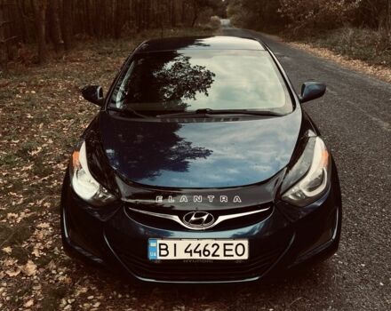 Синий Хендай Элантра, объемом двигателя 1.8 л и пробегом 200 тыс. км за 8900 $, фото 3 на Automoto.ua