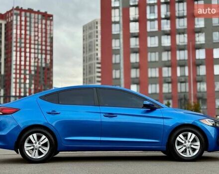 Синий Хендай Элантра, объемом двигателя 2 л и пробегом 145 тыс. км за 9950 $, фото 7 на Automoto.ua