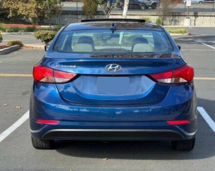 Синий Хендай Элантра, объемом двигателя 1.8 л и пробегом 72 тыс. км за 6300 $, фото 6 на Automoto.ua