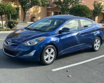 Синий Хендай Элантра, объемом двигателя 1.8 л и пробегом 72 тыс. км за 6300 $, фото 2 на Automoto.ua