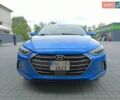 Синий Хендай Элантра, объемом двигателя 2 л и пробегом 118 тыс. км за 12200 $, фото 1 на Automoto.ua