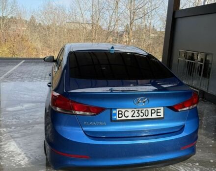 Синий Хендай Элантра, объемом двигателя 2 л и пробегом 180 тыс. км за 11000 $, фото 6 на Automoto.ua