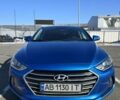 Синий Хендай Элантра, объемом двигателя 2 л и пробегом 85 тыс. км за 13700 $, фото 1 на Automoto.ua