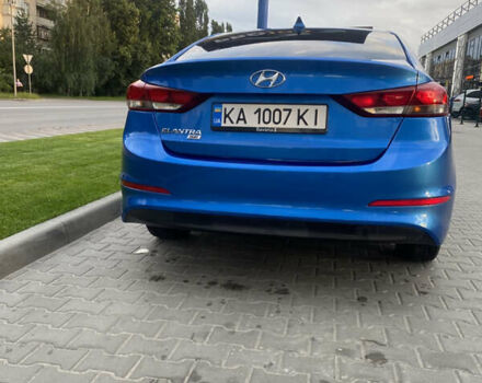 Синій Хендай Елантра, об'ємом двигуна 2 л та пробігом 194 тис. км за 9900 $, фото 10 на Automoto.ua