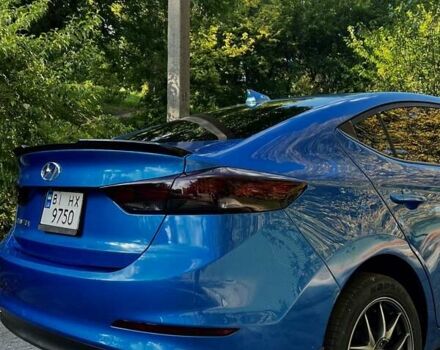 Синій Хендай Елантра, об'ємом двигуна 2 л та пробігом 168 тис. км за 11500 $, фото 4 на Automoto.ua