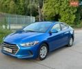 Синий Хендай Элантра, объемом двигателя 2 л и пробегом 136 тыс. км за 10550 $, фото 1 на Automoto.ua
