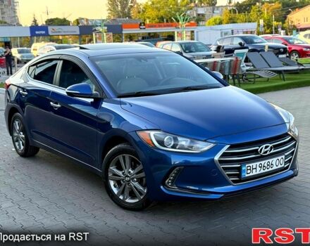 Синий Хендай Элантра, объемом двигателя 2 л и пробегом 93 тыс. км за 12999 $, фото 5 на Automoto.ua