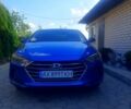 Синий Хендай Элантра, объемом двигателя 2 л и пробегом 189 тыс. км за 10200 $, фото 1 на Automoto.ua