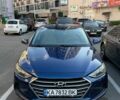 Синий Хендай Элантра, объемом двигателя 2 л и пробегом 120 тыс. км за 11000 $, фото 1 на Automoto.ua