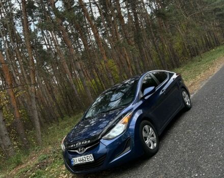 Синий Хендай Элантра, объемом двигателя 1.8 л и пробегом 200 тыс. км за 8900 $, фото 12 на Automoto.ua