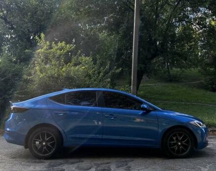 Синій Хендай Елантра, об'ємом двигуна 2 л та пробігом 168 тис. км за 11500 $, фото 11 на Automoto.ua