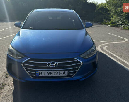 Синій Хендай Елантра, об'ємом двигуна 2 л та пробігом 207 тис. км за 10200 $, фото 3 на Automoto.ua