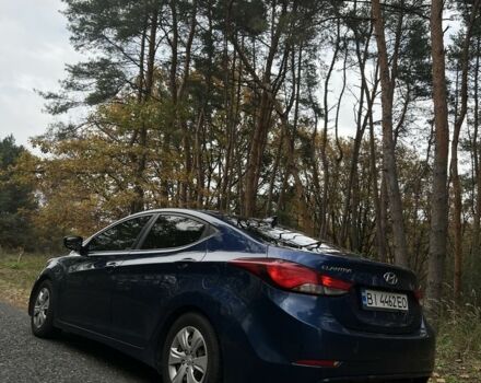 Синий Хендай Элантра, объемом двигателя 1.8 л и пробегом 200 тыс. км за 8900 $, фото 9 на Automoto.ua