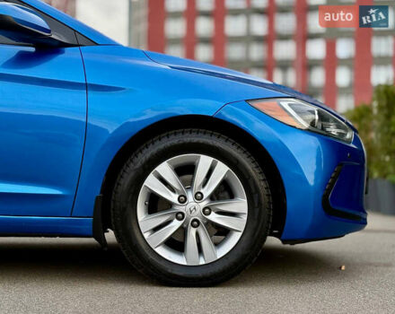 Синий Хендай Элантра, объемом двигателя 2 л и пробегом 145 тыс. км за 9950 $, фото 8 на Automoto.ua