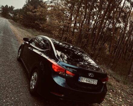 Синий Хендай Элантра, объемом двигателя 1.8 л и пробегом 200 тыс. км за 8900 $, фото 1 на Automoto.ua