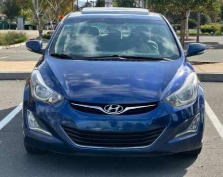 Синий Хендай Элантра, объемом двигателя 1.8 л и пробегом 72 тыс. км за 6300 $, фото 1 на Automoto.ua