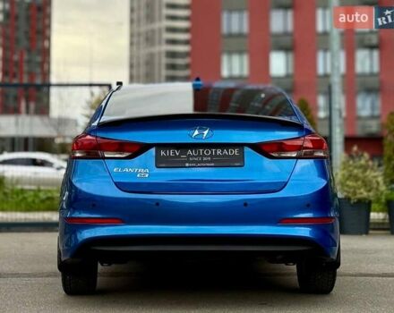 Синий Хендай Элантра, объемом двигателя 2 л и пробегом 145 тыс. км за 9950 $, фото 14 на Automoto.ua