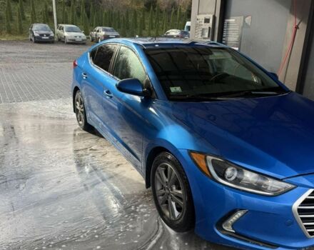 Синий Хендай Элантра, объемом двигателя 2 л и пробегом 180 тыс. км за 11000 $, фото 3 на Automoto.ua