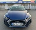 Синий Хендай Элантра, объемом двигателя 2 л и пробегом 136 тыс. км за 10700 $, фото 1 на Automoto.ua