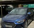 Синий Хендай Элантра, объемом двигателя 2 л и пробегом 120 тыс. км за 9800 $, фото 1 на Automoto.ua