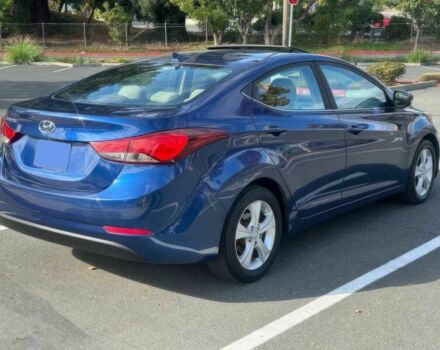 Синий Хендай Элантра, объемом двигателя 1.8 л и пробегом 72 тыс. км за 6300 $, фото 7 на Automoto.ua