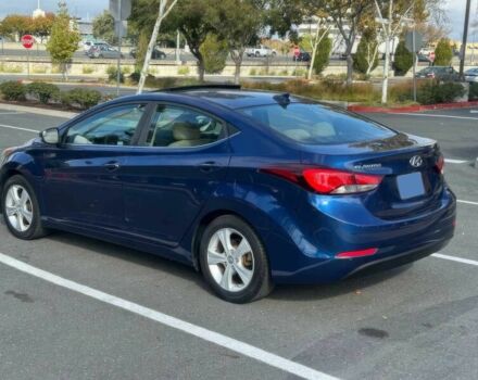 Синий Хендай Элантра, объемом двигателя 1.8 л и пробегом 72 тыс. км за 6300 $, фото 5 на Automoto.ua