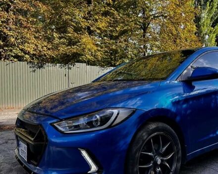 Синій Хендай Елантра, об'ємом двигуна 2 л та пробігом 168 тис. км за 11500 $, фото 6 на Automoto.ua