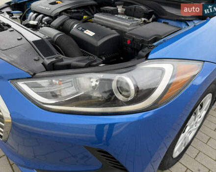 Синий Хендай Элантра, объемом двигателя 2 л и пробегом 136 тыс. км за 10400 $, фото 15 на Automoto.ua