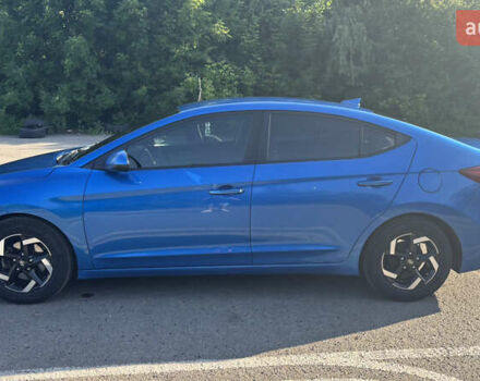 Синій Хендай Елантра, об'ємом двигуна 2 л та пробігом 207 тис. км за 10200 $, фото 1 на Automoto.ua