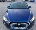 Синий Хендай Элантра, объемом двигателя 2 л и пробегом 146 тыс. км за 11500 $, фото 1 на Automoto.ua