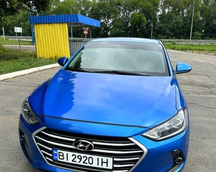 Синій Хендай Елантра, об'ємом двигуна 1.6 л та пробігом 144 тис. км за 11500 $, фото 1 на Automoto.ua
