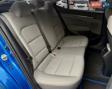 Синий Хендай Элантра, объемом двигателя 2 л и пробегом 145 тыс. км за 9950 $, фото 27 на Automoto.ua