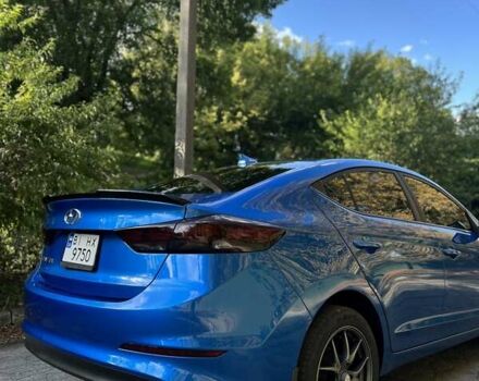 Синій Хендай Елантра, об'ємом двигуна 2 л та пробігом 168 тис. км за 11500 $, фото 27 на Automoto.ua