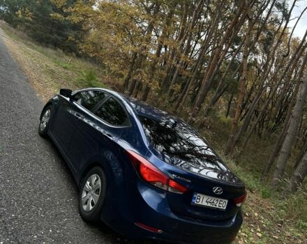 Синий Хендай Элантра, объемом двигателя 1.8 л и пробегом 200 тыс. км за 8900 $, фото 10 на Automoto.ua