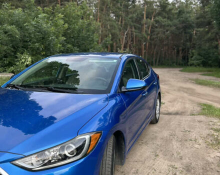 Синій Хендай Елантра, об'ємом двигуна 2 л та пробігом 73 тис. км за 13000 $, фото 3 на Automoto.ua