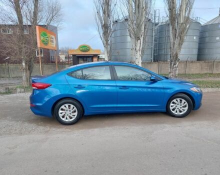 Синий Хендай Элантра, объемом двигателя 2 л и пробегом 80 тыс. км за 10500 $, фото 6 на Automoto.ua