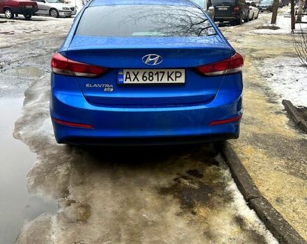 Синий Хендай Элантра, объемом двигателя 2 л и пробегом 126 тыс. км за 9999 $, фото 5 на Automoto.ua