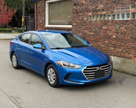 Синий Хендай Элантра, объемом двигателя 2 л и пробегом 53 тыс. км за 8000 $, фото 2 на Automoto.ua