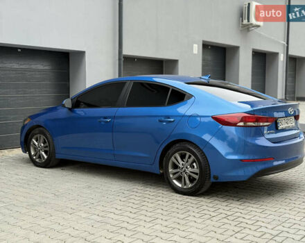 Синий Хендай Элантра, объемом двигателя 2 л и пробегом 209 тыс. км за 9300 $, фото 15 на Automoto.ua