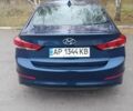 Синий Хендай Элантра, объемом двигателя 2 л и пробегом 163 тыс. км за 9999 $, фото 1 на Automoto.ua