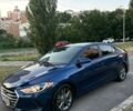 Синий Хендай Элантра, объемом двигателя 2 л и пробегом 160 тыс. км за 12000 $, фото 1 на Automoto.ua