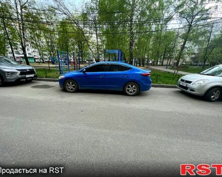 Синий Хендай Элантра, объемом двигателя 2 л и пробегом 126 тыс. км за 9999 $, фото 8 на Automoto.ua