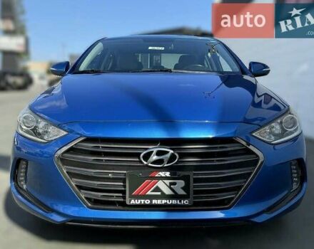 Синий Хендай Элантра, объемом двигателя 2 л и пробегом 109 тыс. км за 2900 $, фото 1 на Automoto.ua