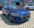 Синий Хендай Элантра, объемом двигателя 2 л и пробегом 112 тыс. км за 11500 $, фото 1 на Automoto.ua