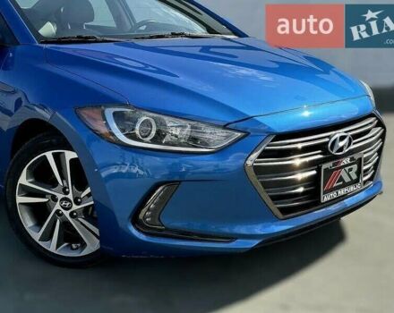 Синий Хендай Элантра, объемом двигателя 2 л и пробегом 109 тыс. км за 2900 $, фото 2 на Automoto.ua
